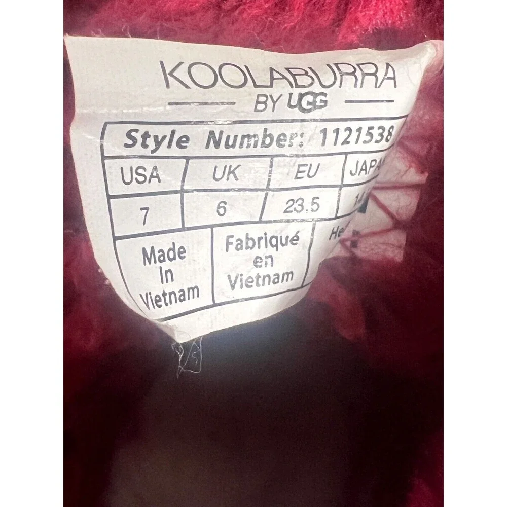 Koolaburra by Ugg Raspberry Pink Pull On Boots Snow Winter Toddler Girl 7 S19